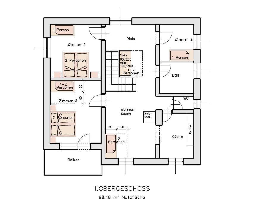Panoramablick Exklusiv Apartment วิลลาค ภายนอก รูปภาพ